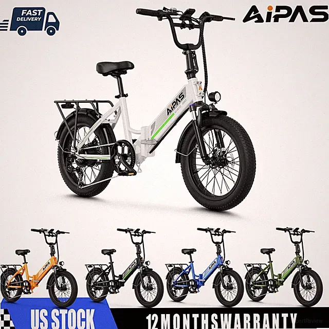 20"Folding EBike Peak 750W 48V Electric Bicycle Commuter City E Bike for Adults