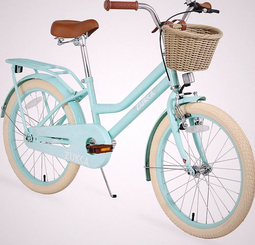 20" Inch Girls Cruiser Bike Single-Speed Hybrid City Bicycle for Youth Green