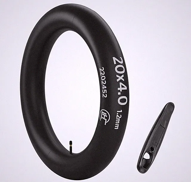 20X4.0 Puncture Resistant Fat Tire Tube for MTB and E-Bikes, All-Terrai