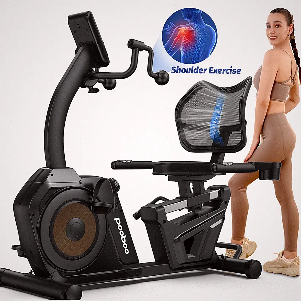 Magnetic Recumbent Exercise Bike Stationary Bikes for Home Fitness Workout Bike
