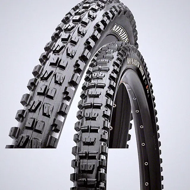 Maxxis BMX Bike Tires Bundle - Minion DHR II & DHF 20 x 2.30/2.40 Clincher Dual