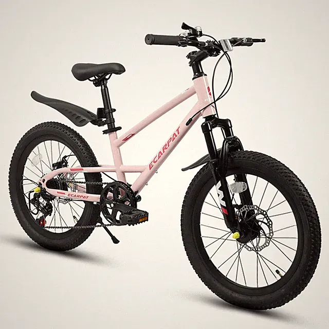 Mountain Kids Bike 20 in for Ages 6-12 7-Speed Bicycle w/ Front Suspension MTB