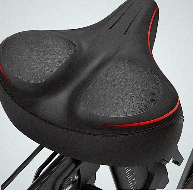 Oversizd Bike Seat, Noseless Wide Bicycle Seats for Comfort Men & Wowen