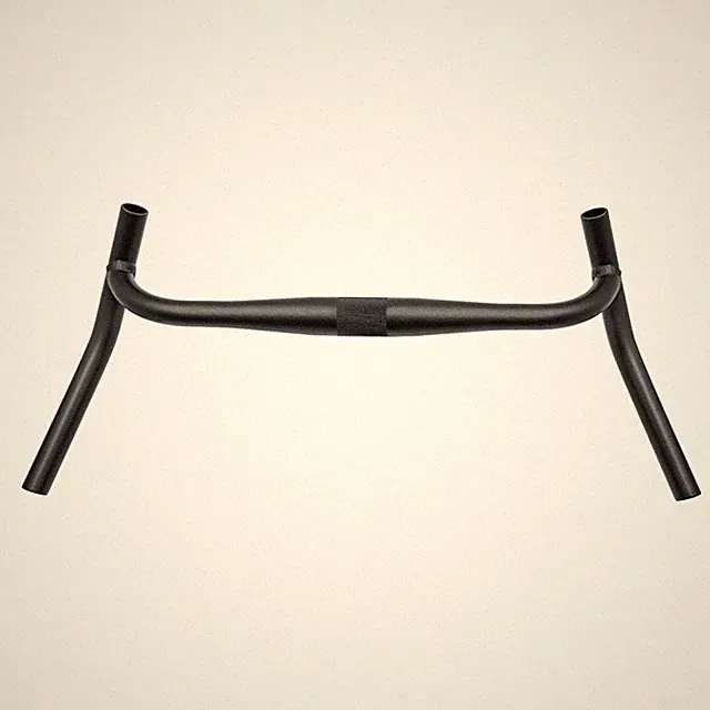 WEERAS Gravel Bike Handlebar Aluminium Alloy PRO External 510mm*640mm, Black